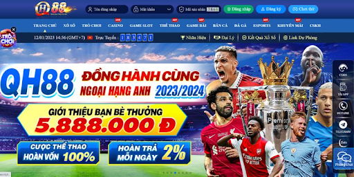 Qh88 đồng hành cũng giải ngoại hạng anh 2023/2024