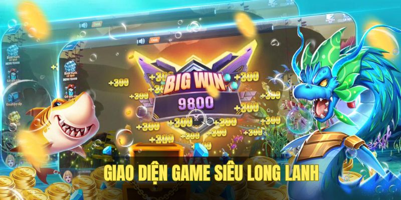 Giao diện giải trí với tựa game long lanh