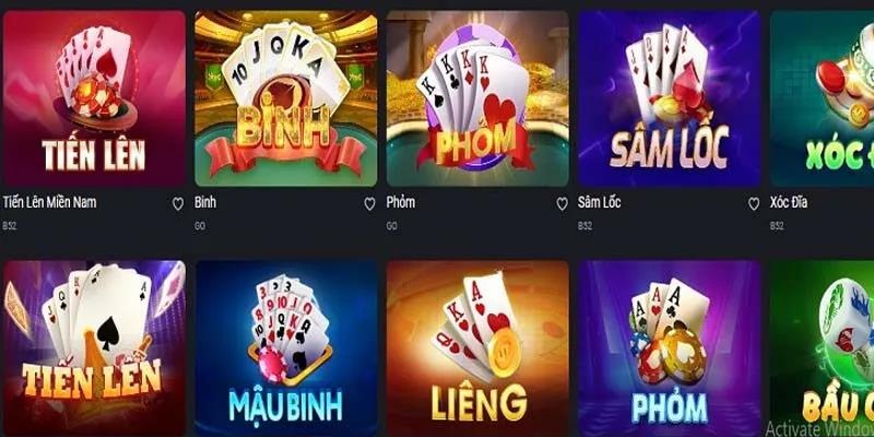 Những dịch vụ game hot nhất tại sảnh